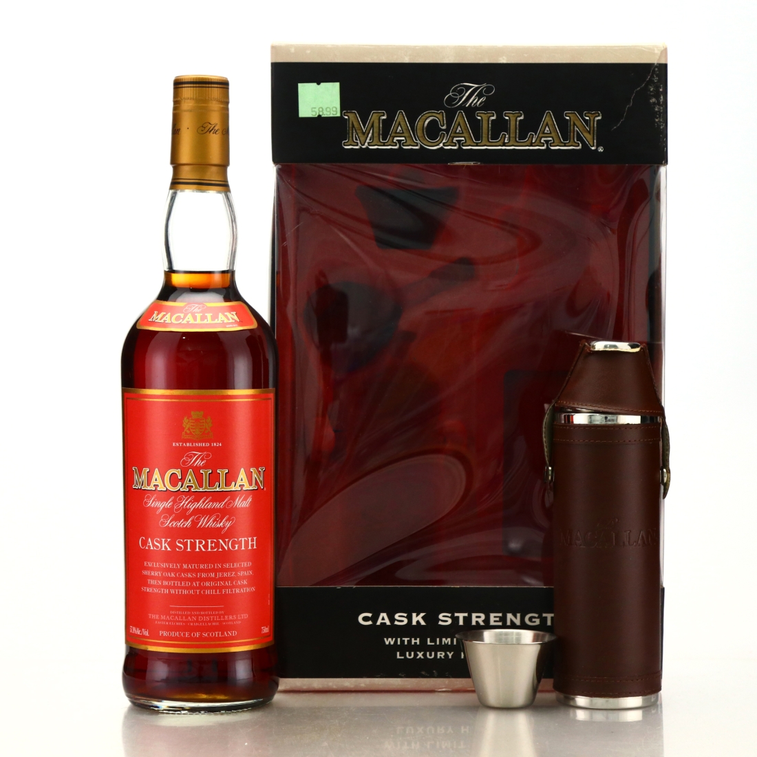 Macallan Cask Strength 57.8% 75cl early 2000s Gift Pack / US Import
