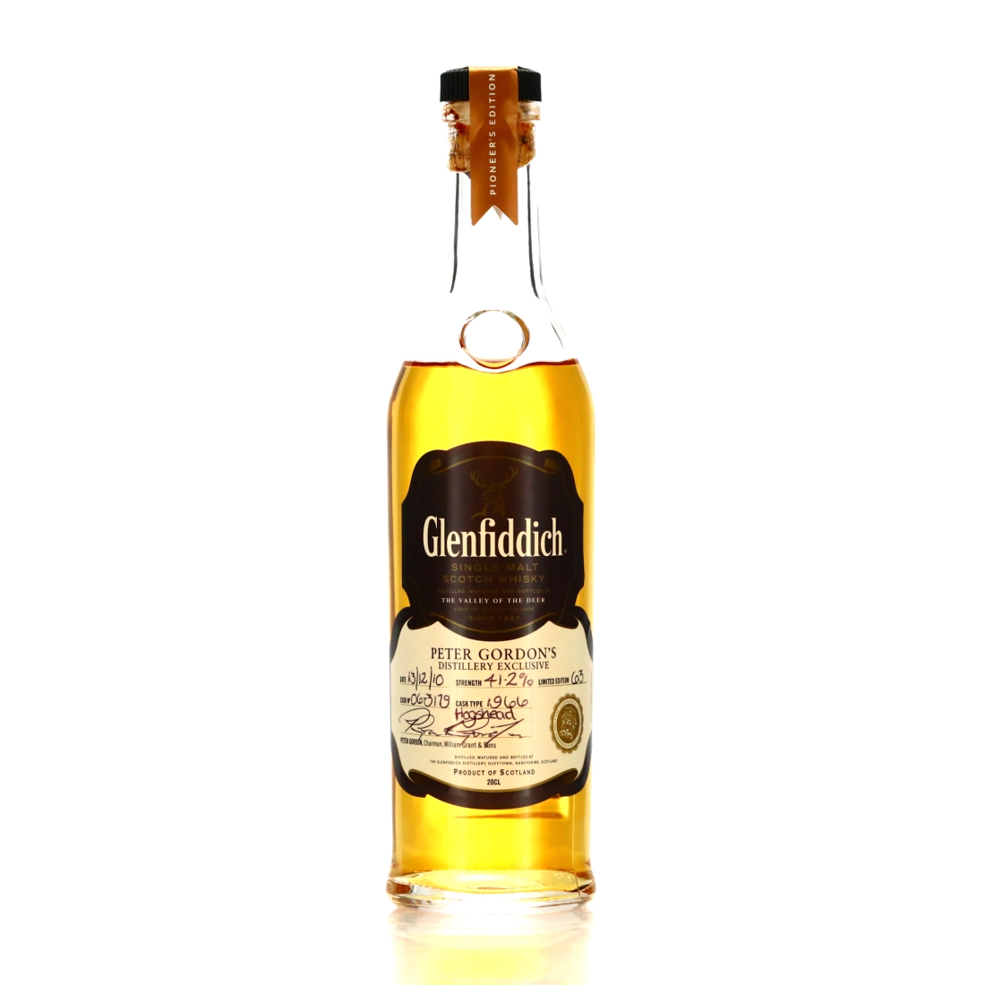Glenfiddich 1966 Peter Gordon's Distillery Exclusive 20cl