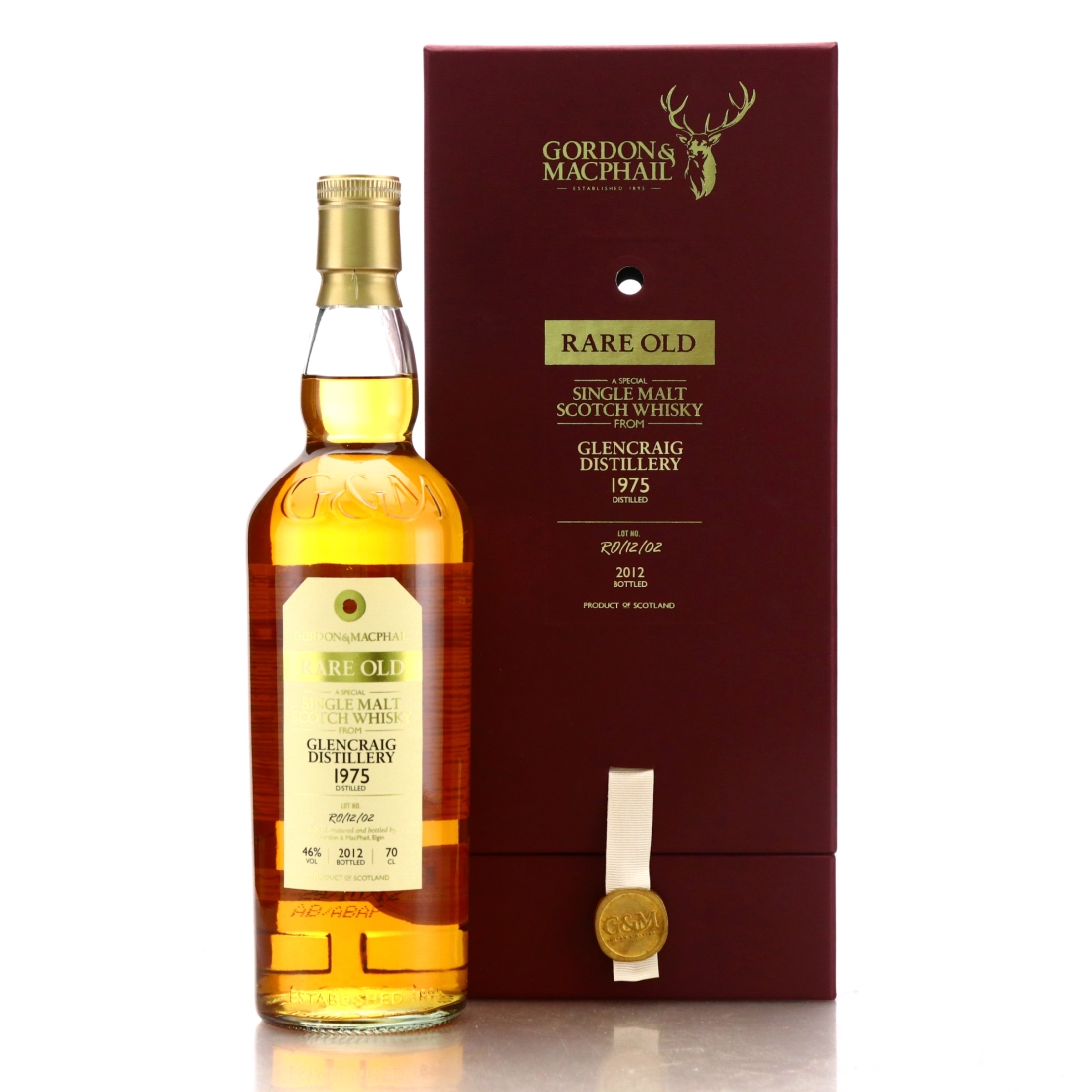 Glencraig 1975 Gordon and MacPhail Rare Old Lot RO/12/02
