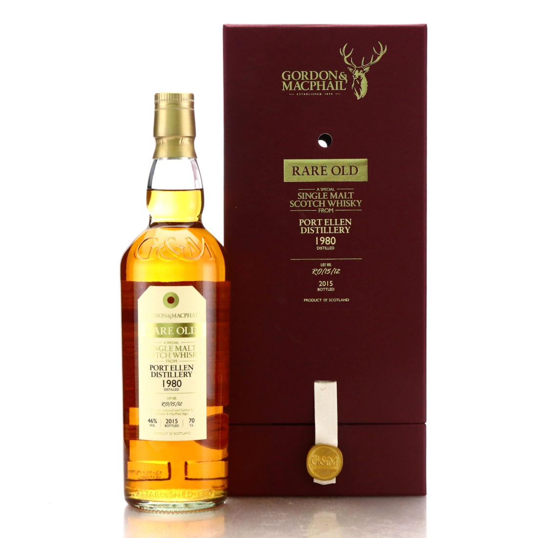 Port Ellen 1980 Gordon and MacPhail Rare Old Lot RO/15/12