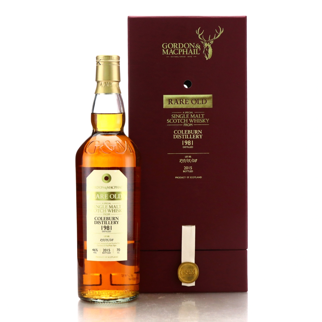 Coleburn 1981 Gordon and MacPhail Rare Old Lot RO/15/08