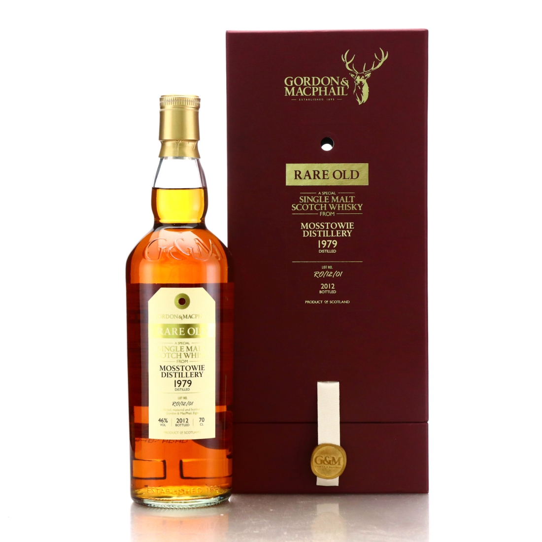 Mosstowie 1979 Gordon and MacPhail Rare Old Lor RO/12/01