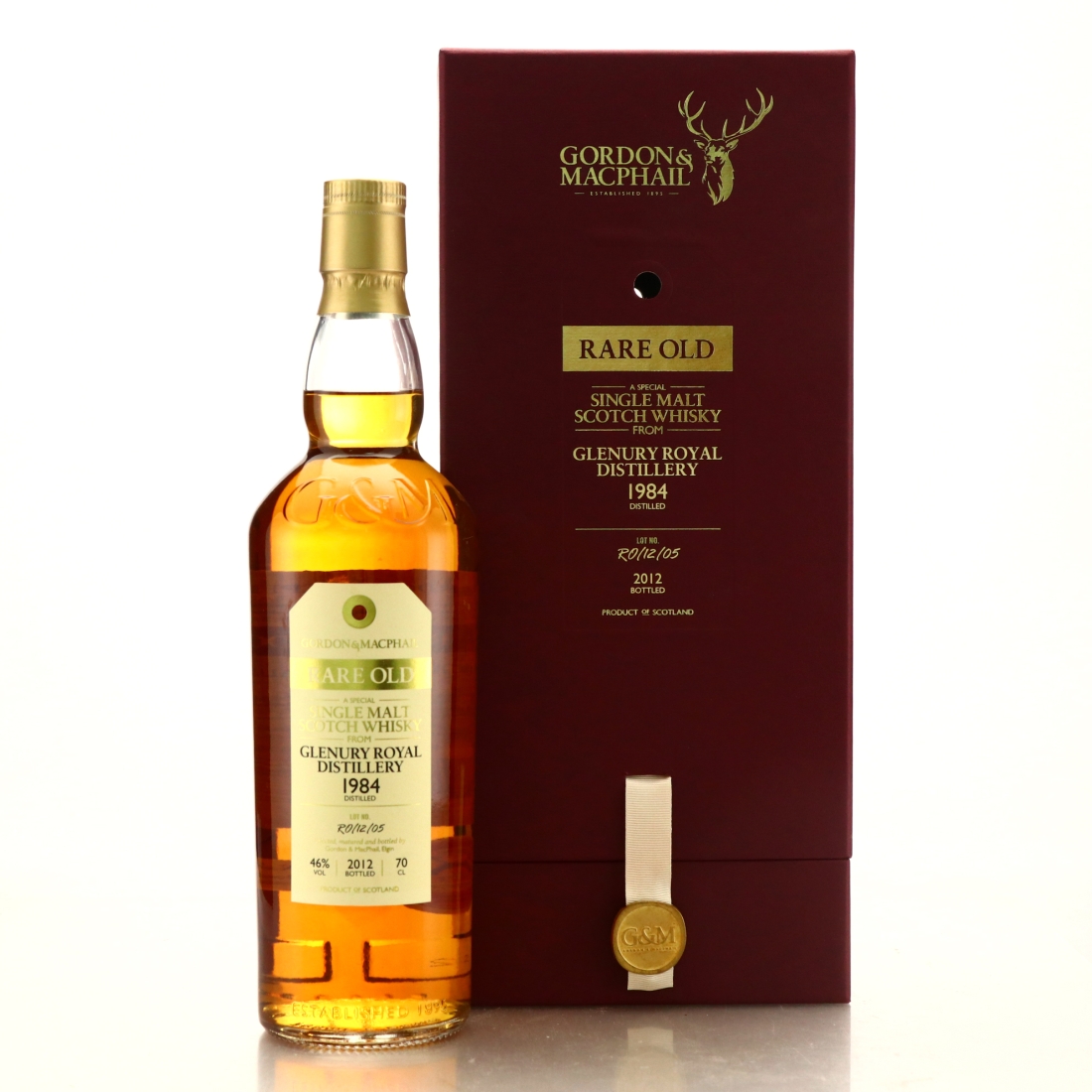 Glenury Royal 1984 Gordon and MacPhail Rare Old Lot RO/12/05