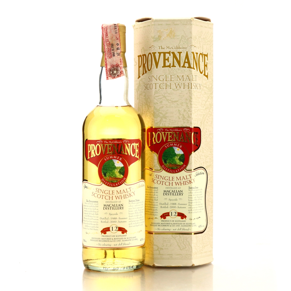 Macallan 1988 Douglas McGibbon 12 Year Old