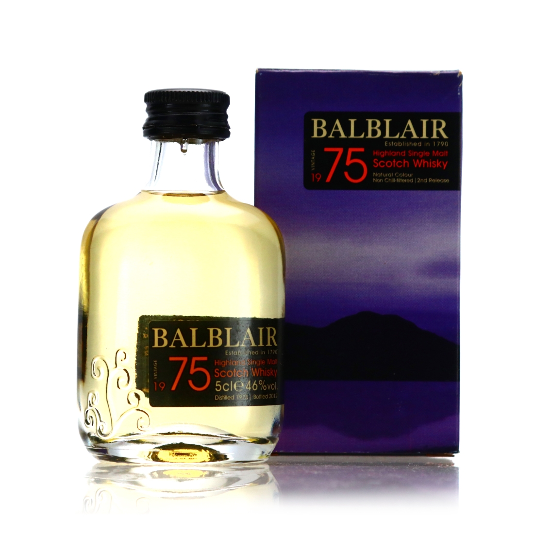 Balblair 1975 2nd Release Miniature