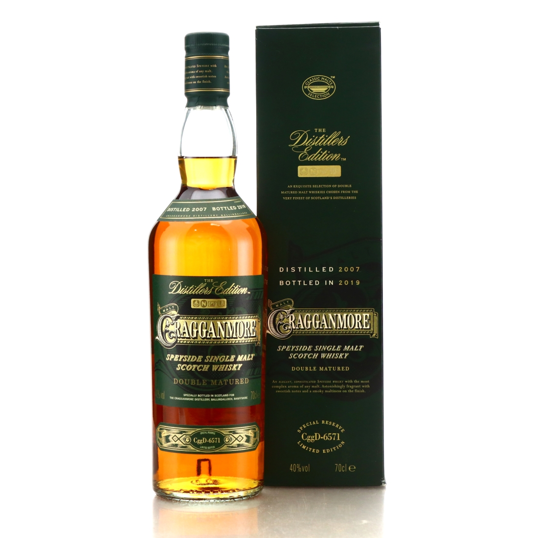 Cragganmore 2007 Distillers Edition CggD-6571