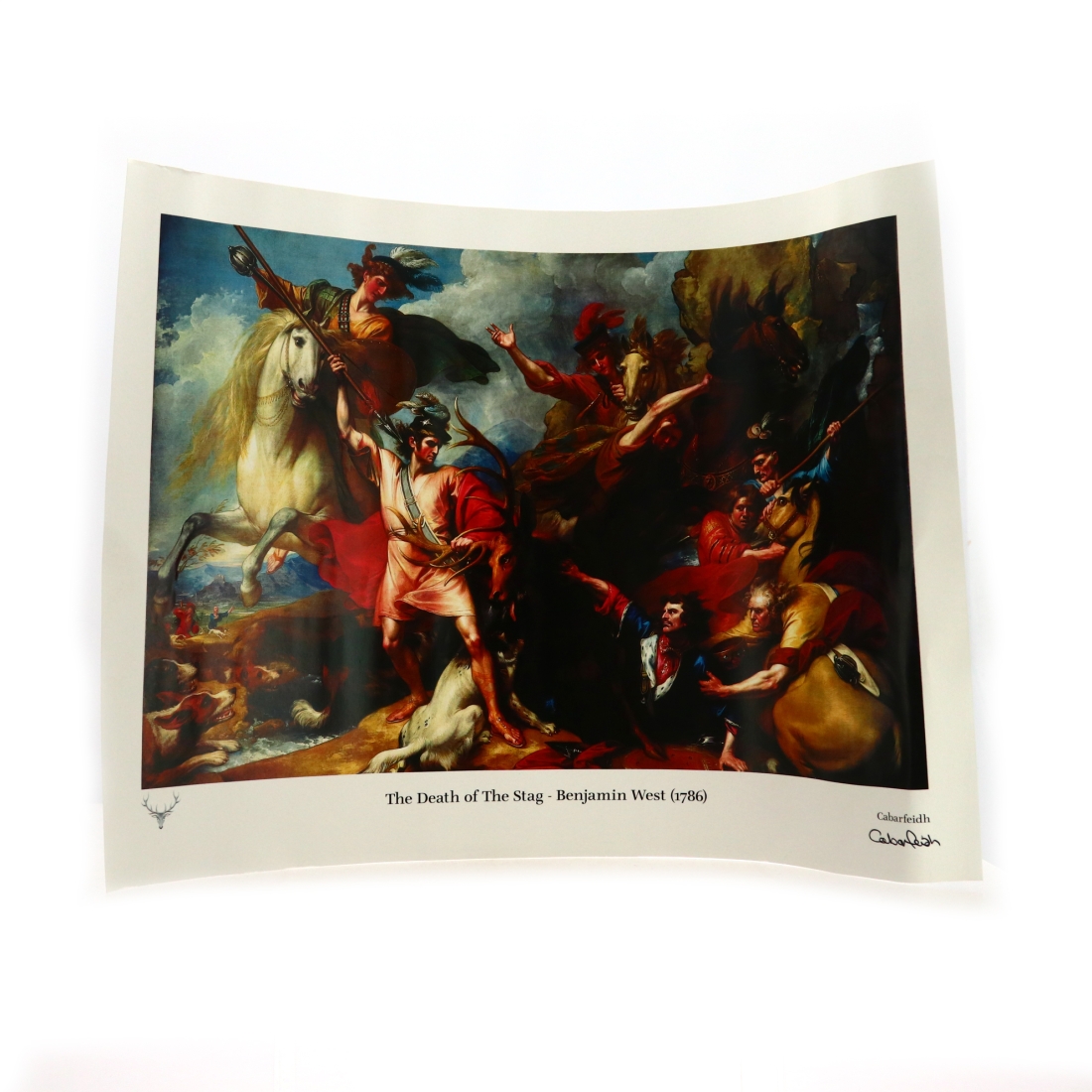 Dalmore 'Death of the Stag' Print