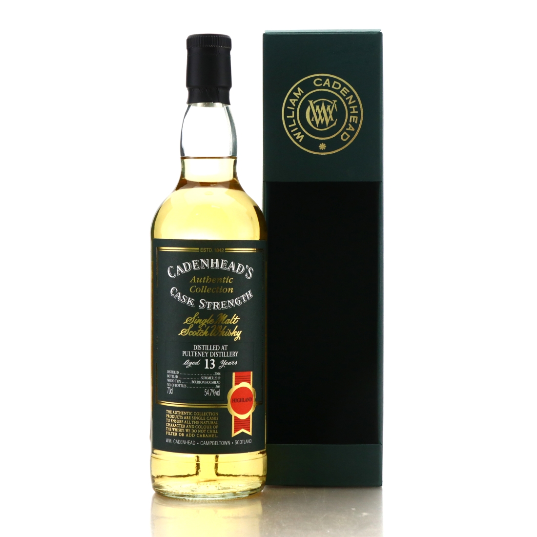 Old Pulteney 2006 Cadenhead's 13 Year Old