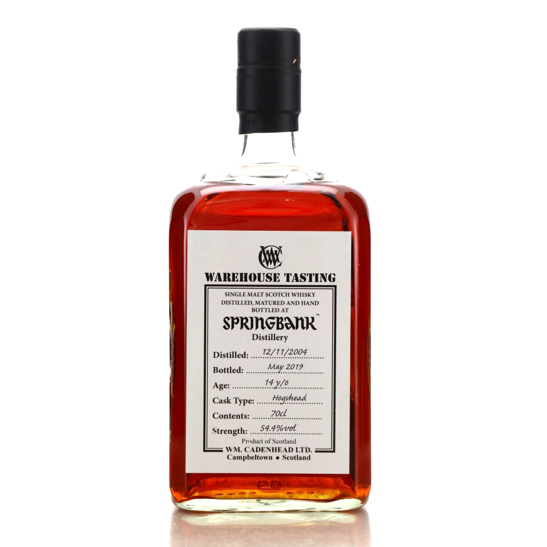Springbank 2004 Cadenhead's 14 Year Old Warehouse Tasting