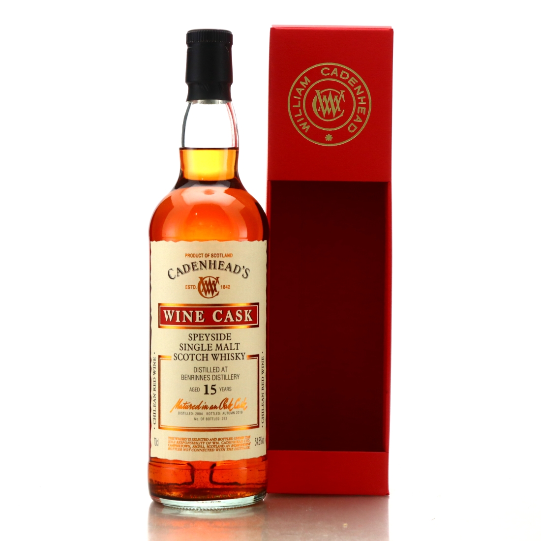 Benrinnes 2004 Cadenhead's 15 Year Old Wine Cask