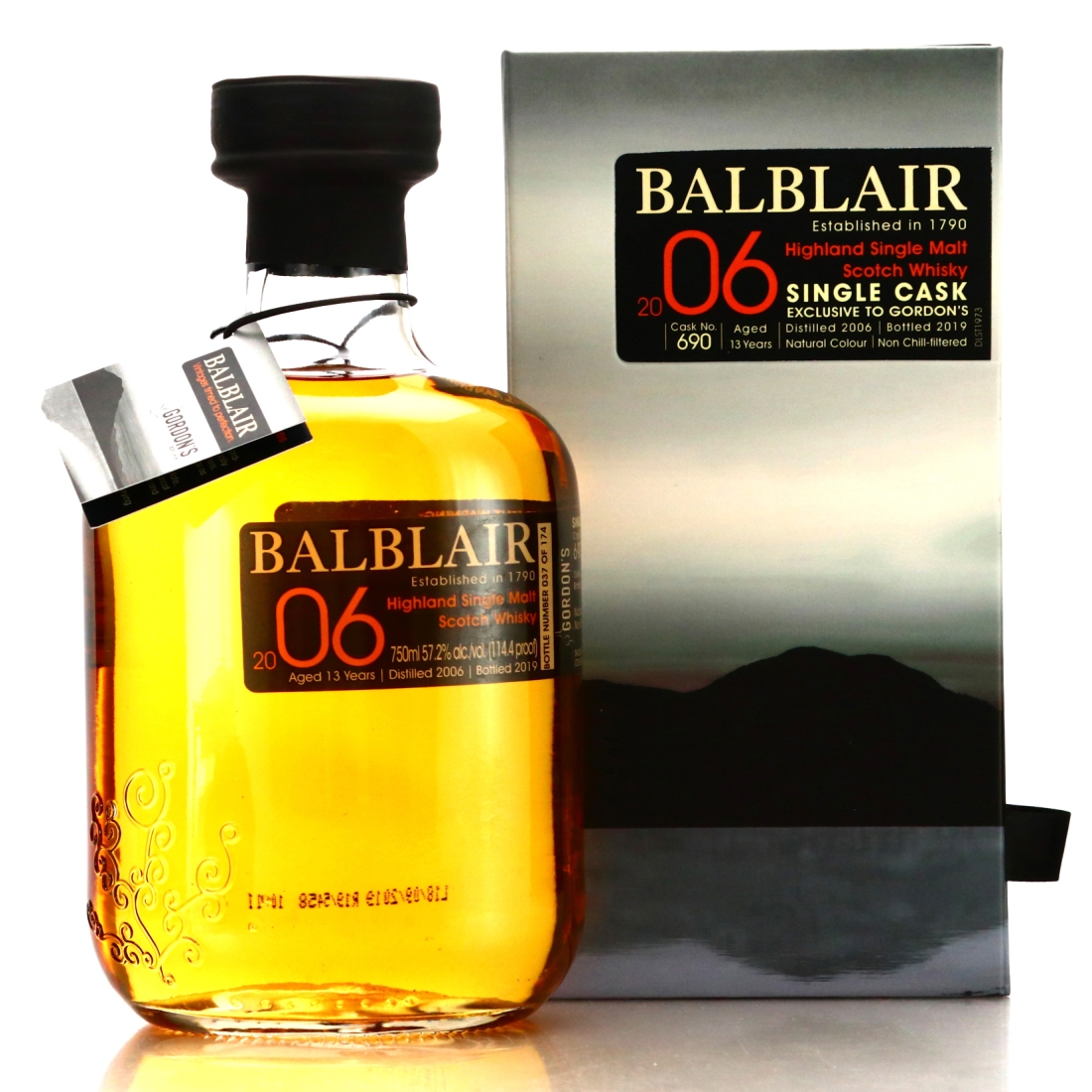 Balblair 2006 Single Cask 13 Year Old #690 75cl / Gordon's