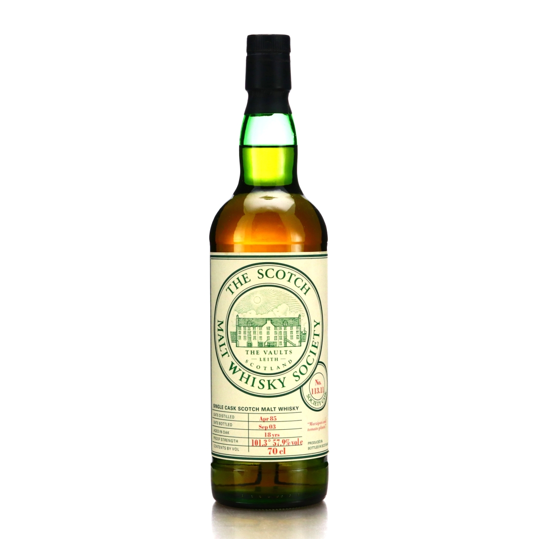 Braes of Glenlivet 1985 SMWS 18 Year Old 113.11