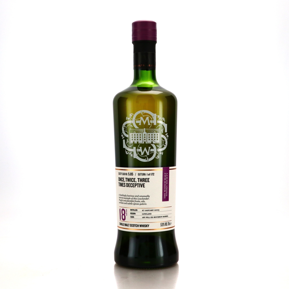 Auchentoshan 2003 SMWS 18 Year Old 5.85
