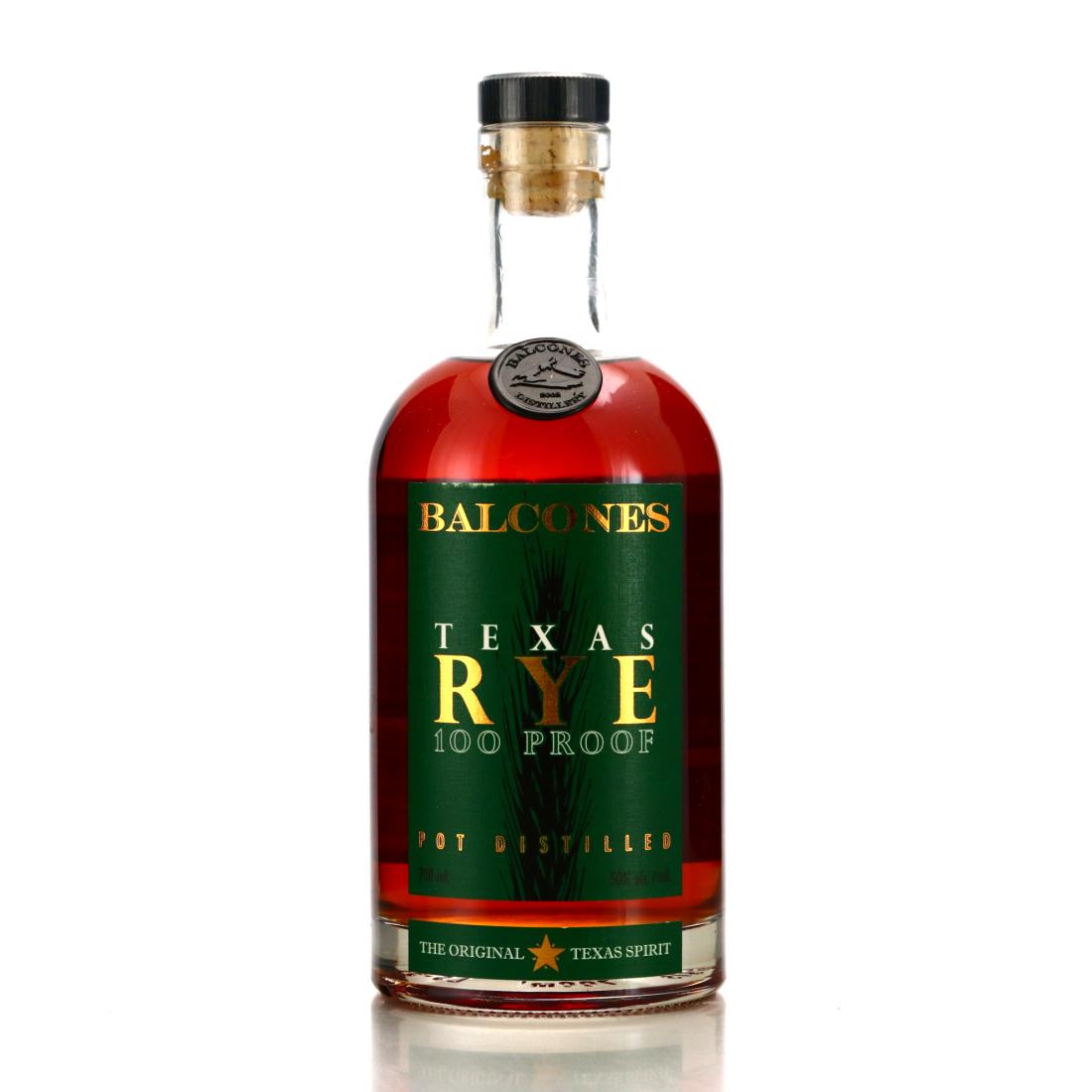Balcones 100 Proof Texas Rye 2018 Whisky | Whisky Auctioneer