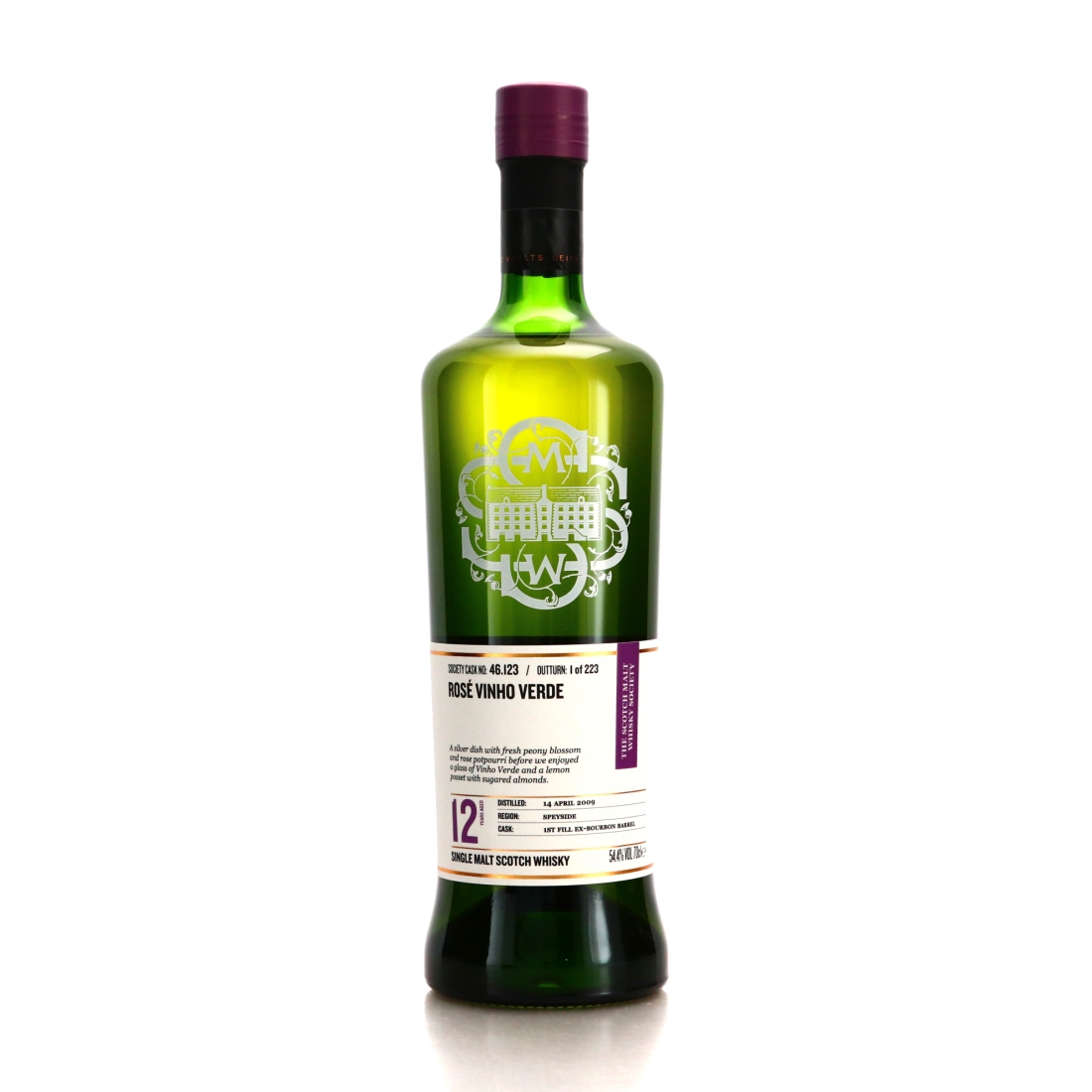 Glenlossie 2009 SMWS 12 Year Old 46.123
