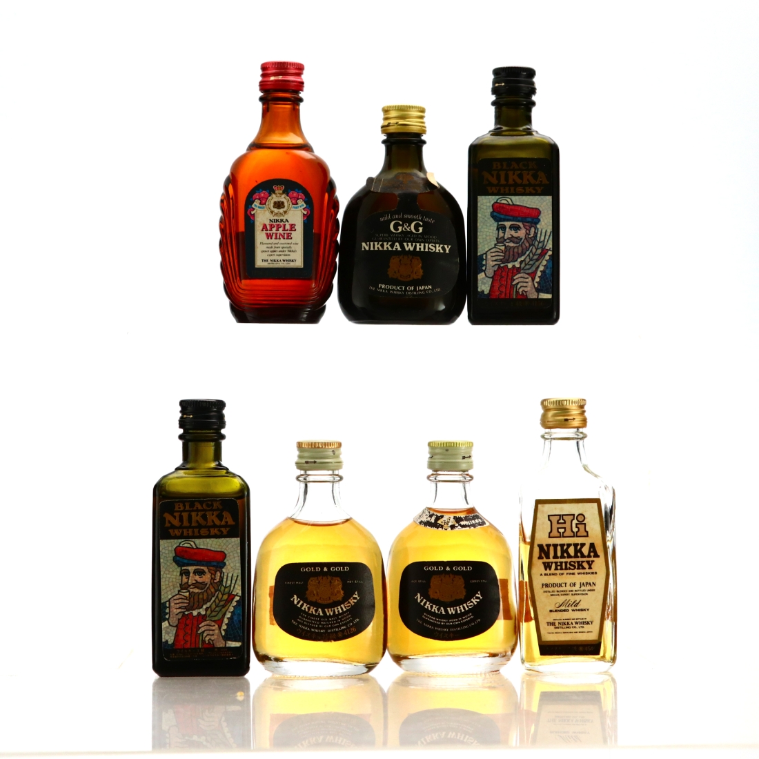 Nikka Miniature x 7