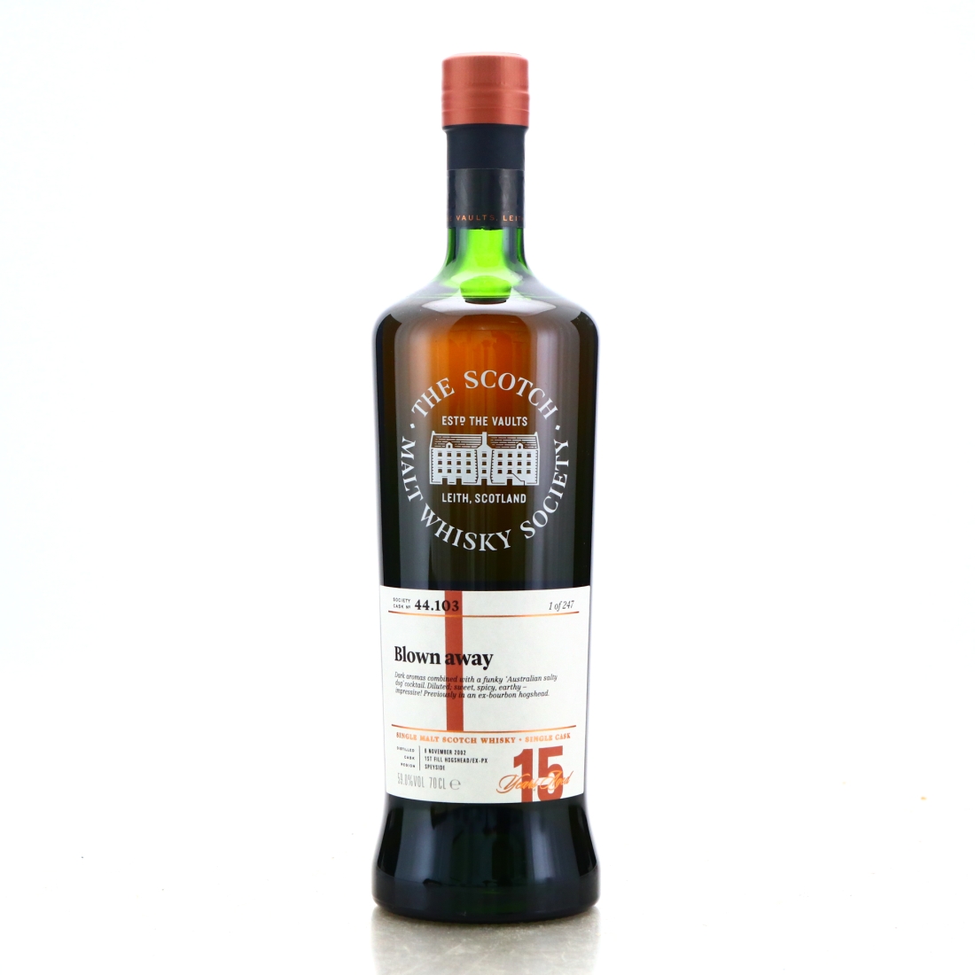 Craigellachie 2002 SMWS 15 Year Old 44.103