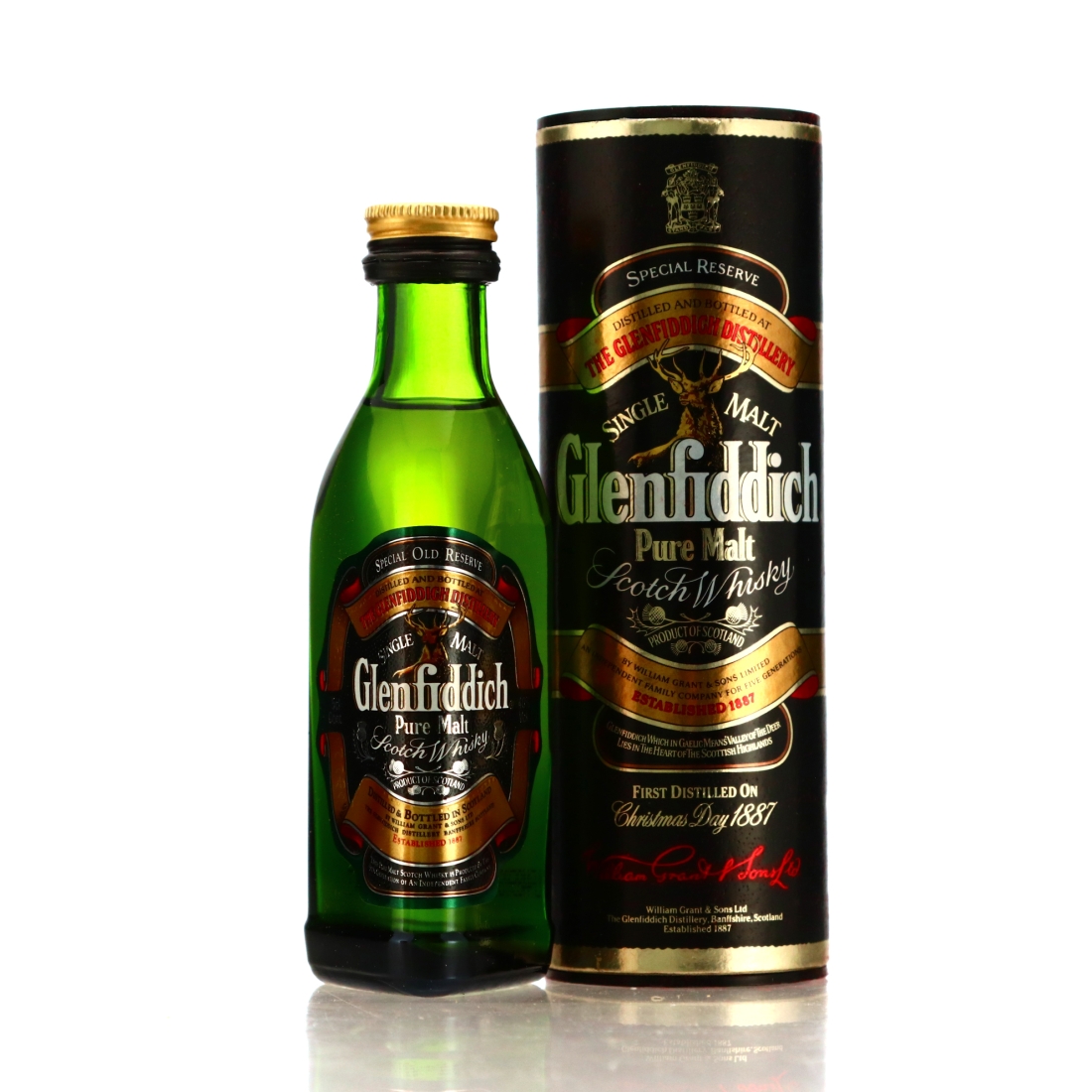 Glenfiddich Miniature Indoor Curling Gift Set