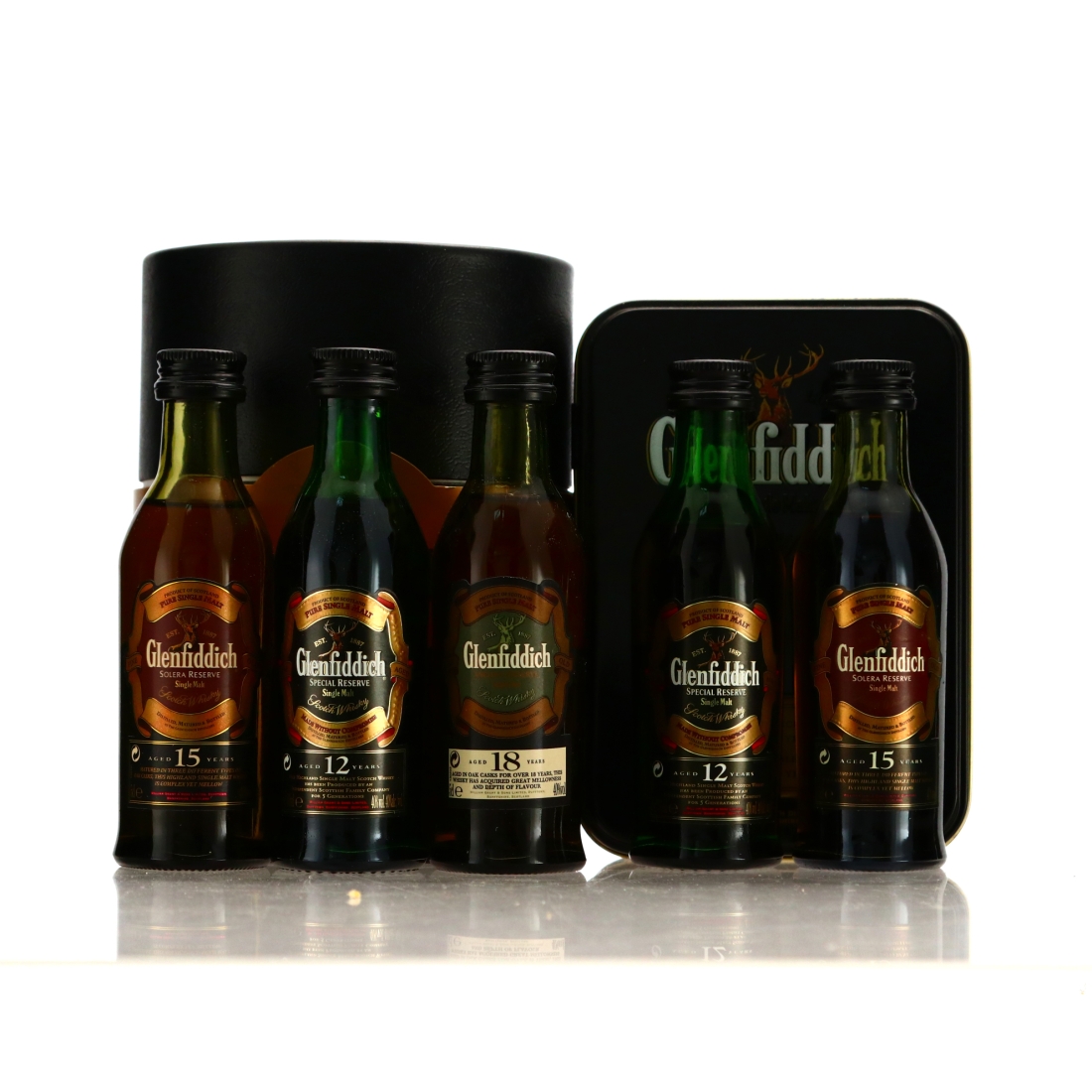 Glenfiddich Miniatures x 5