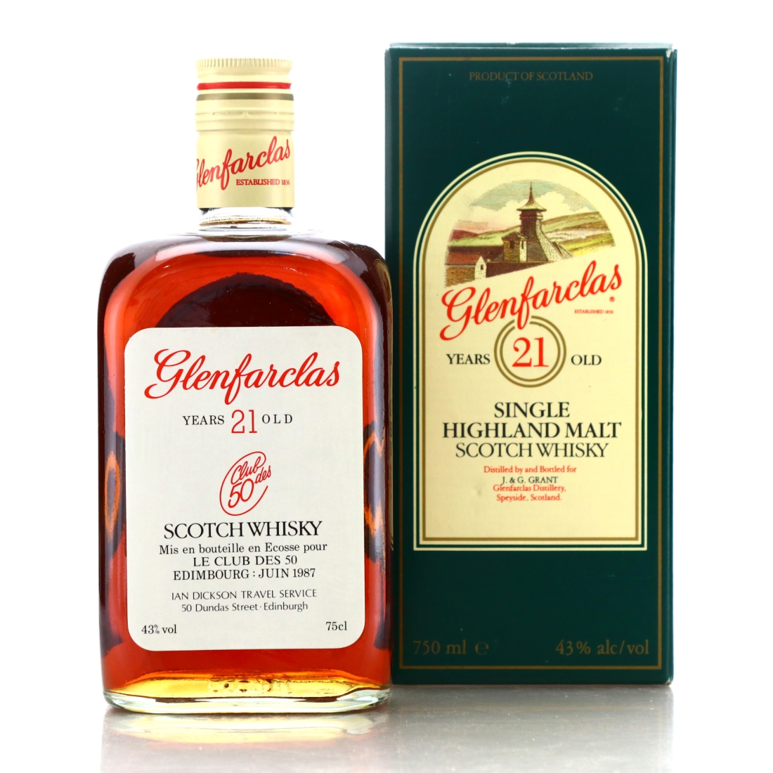 Glenfarclas 1987 Le Club Des Fifty 21 Year Old