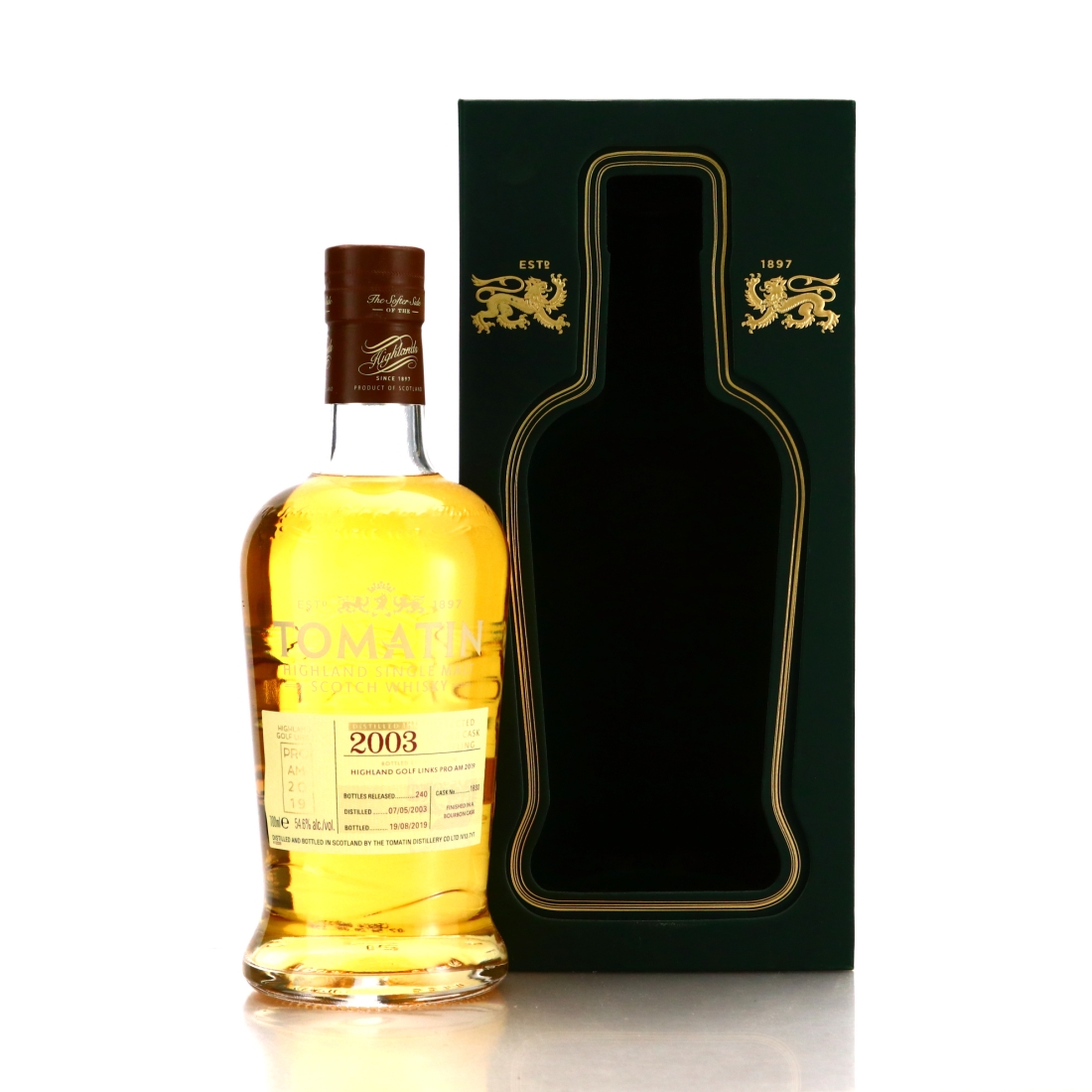 Tomatin 2003 Single Cask #1830 / Highland Pro Links Pro Am 2019
