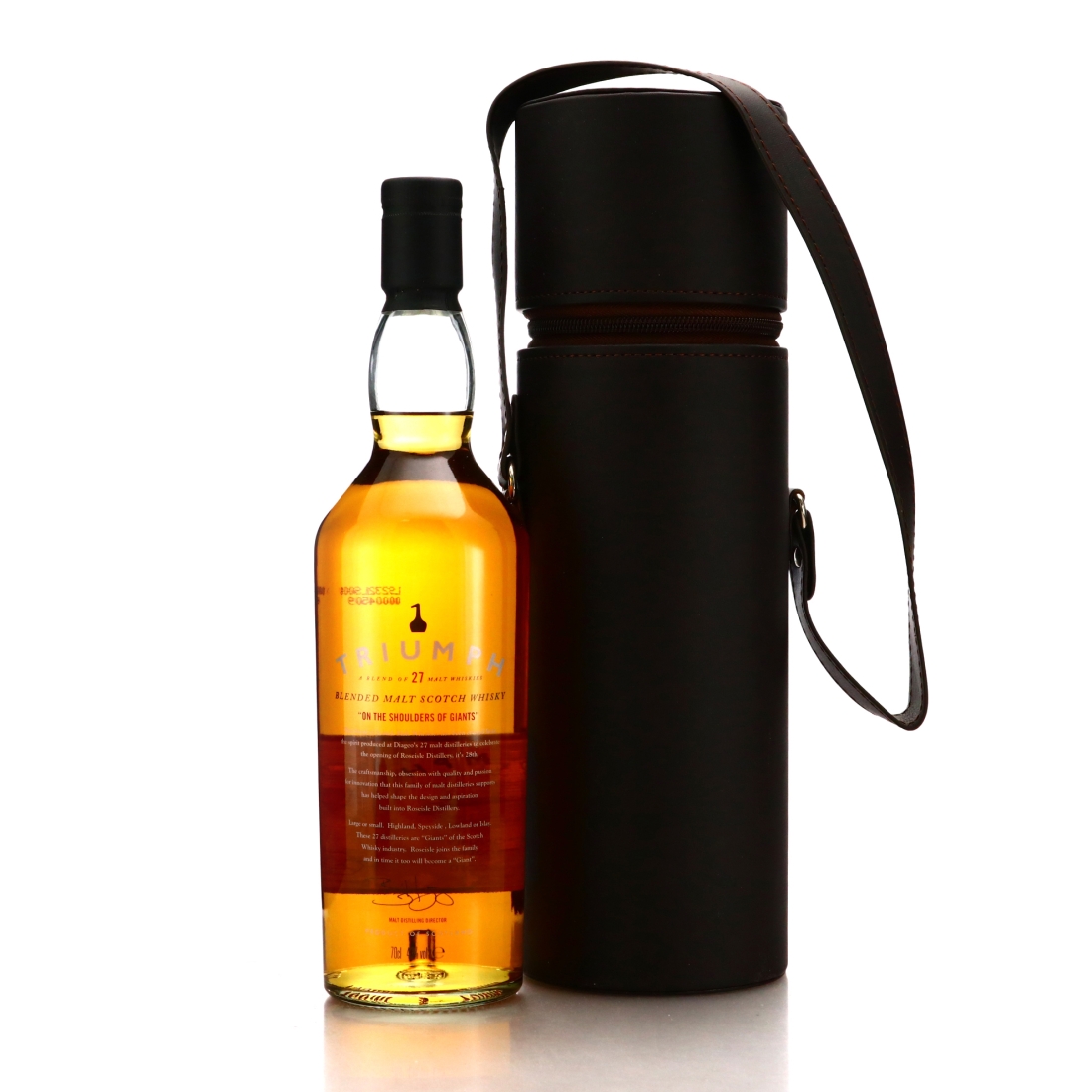 Triumph Blended Malt 2010 / Opening of Roseisle / with Copper Still Piece