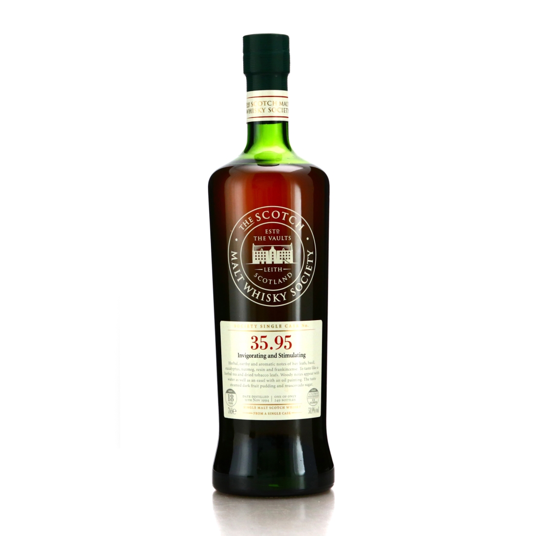 Glen Moray 1994 SMWS 18 Year Old 35.95