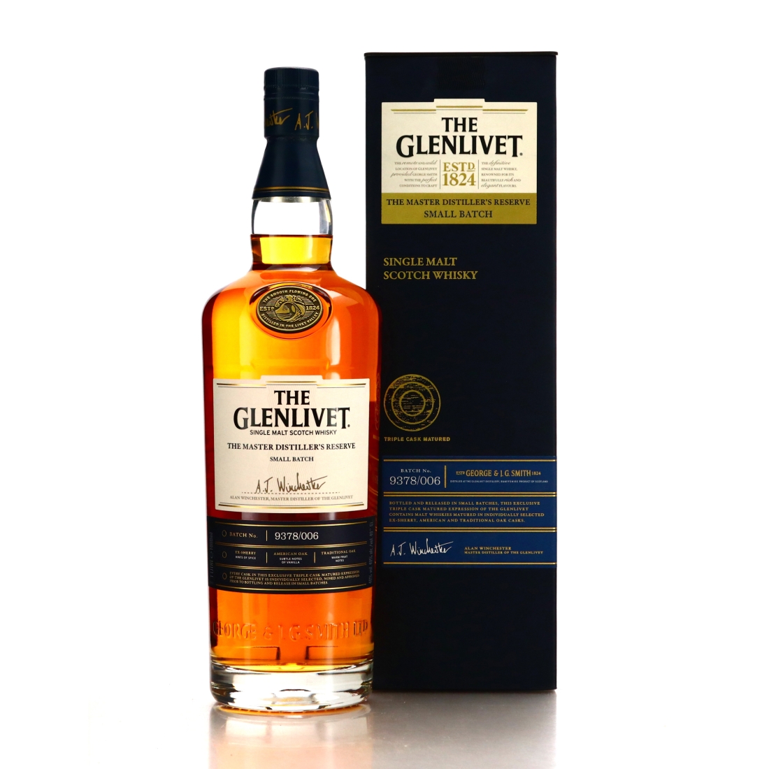 Glenlivet The Master Distillers' Reserve Small Batch #9378/006 1 Litre