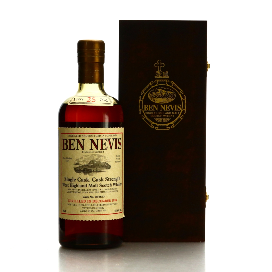 Ben Nevis 1984 Single Sherry Cask 25 Year Old #98-35-13