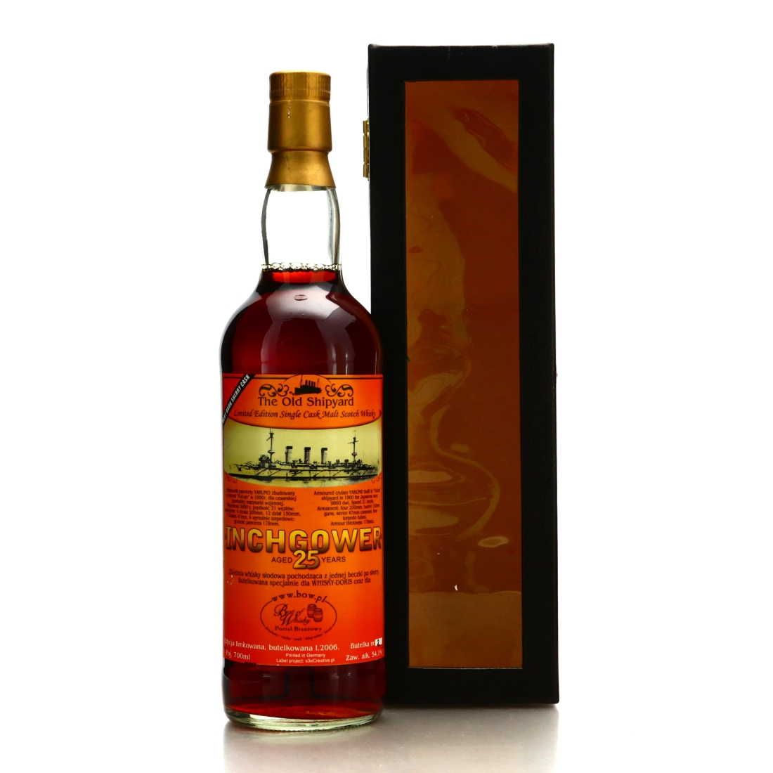 Inchgower 1980 Whisky-Doris 25 Year Old The Old Shipyard / BoW.pl