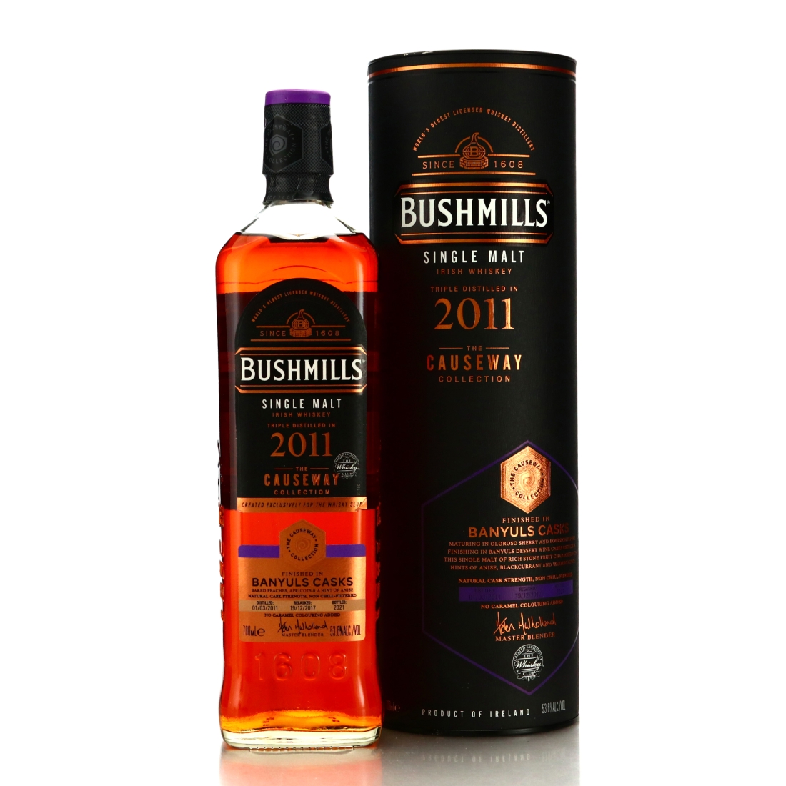 Bushmills 2011 Banyuls Casks Finish The Causeway Collection / The Whisky Club