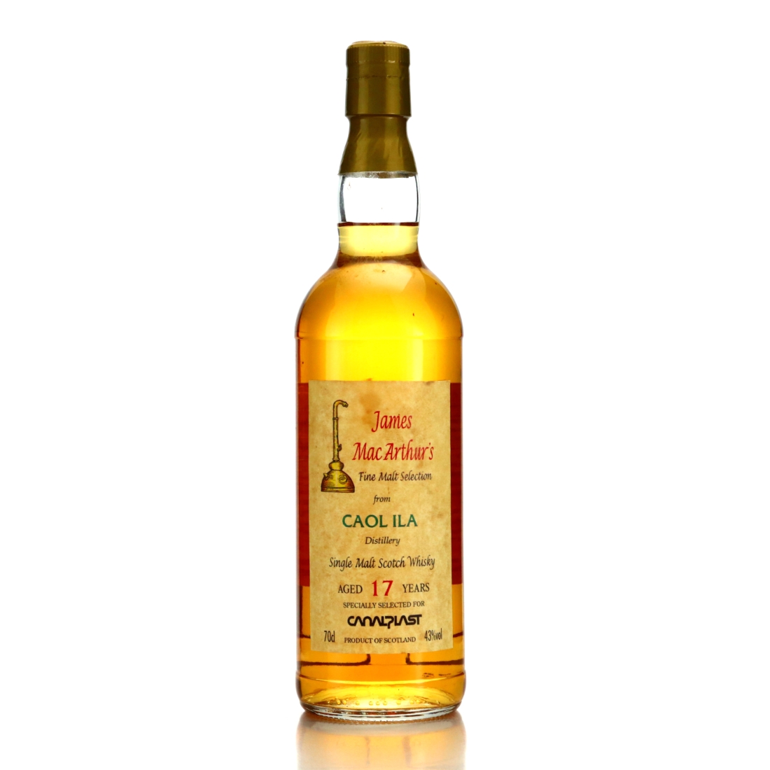 Caol Ila 17 Year Old James MacArthur / Canalplast