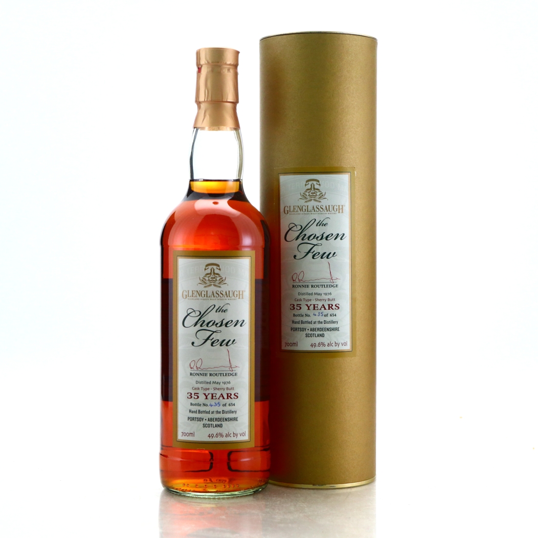 Glenglassaugh 1976 Chosen Few 35 Year Old / Ronnie Routledge