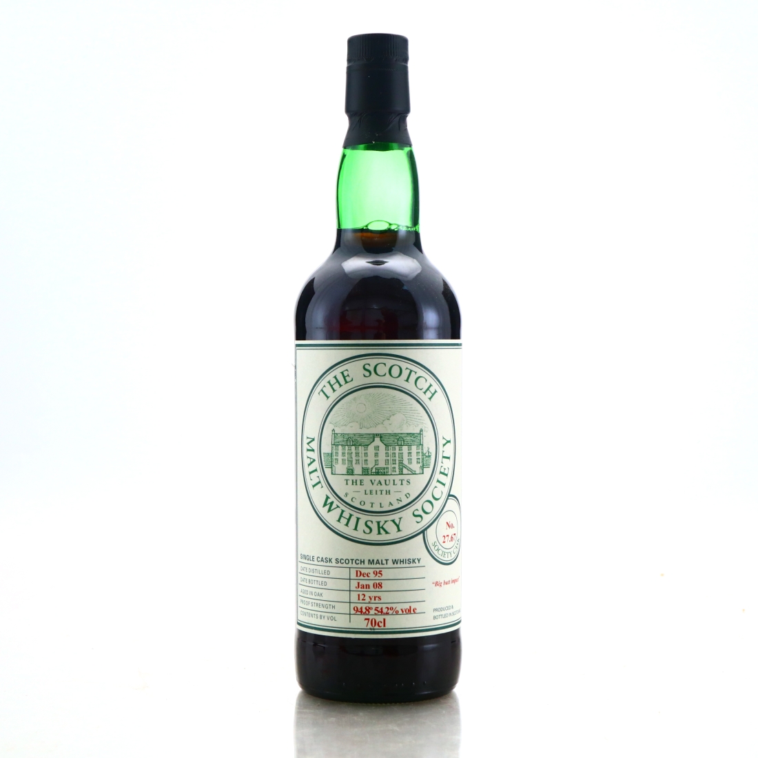 Springbank 1995 SMWS 12 Year Old 27.67