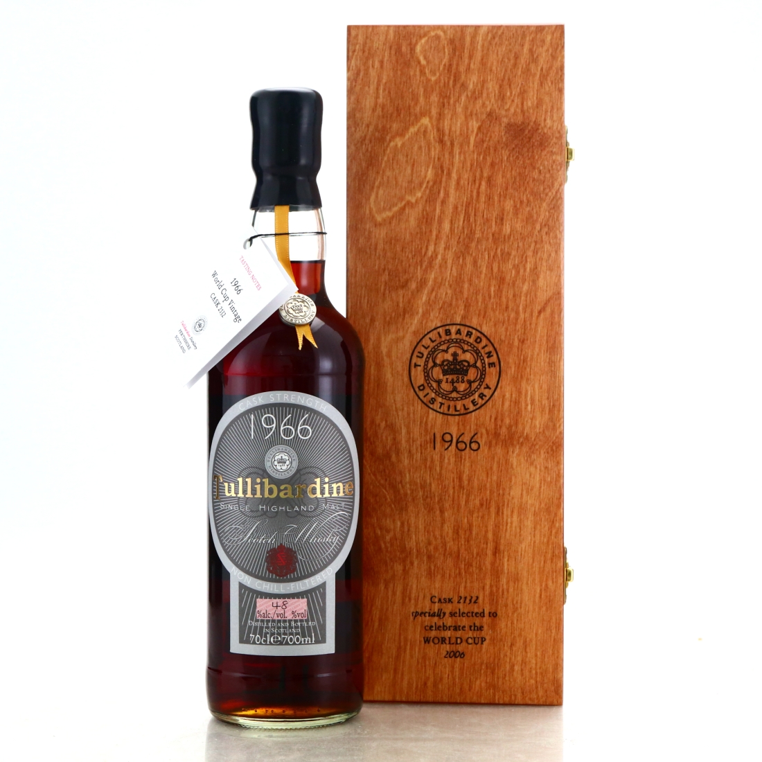 Tullibardine 1966 Single Cask #2132 / World Cup Vintage