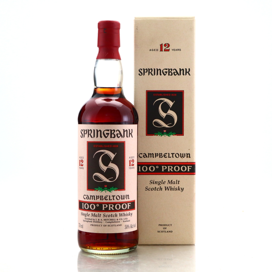 Springbank 12 Year Old 100 Proof Green Thistle 75cl / US Import