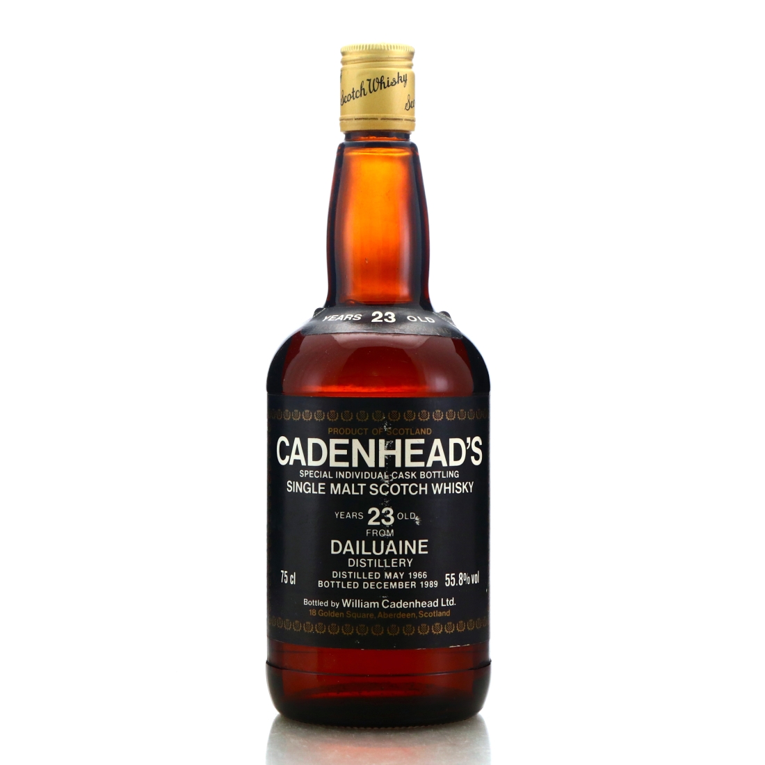 Dailuaine 1966 Cadenhead's 23 Year Old