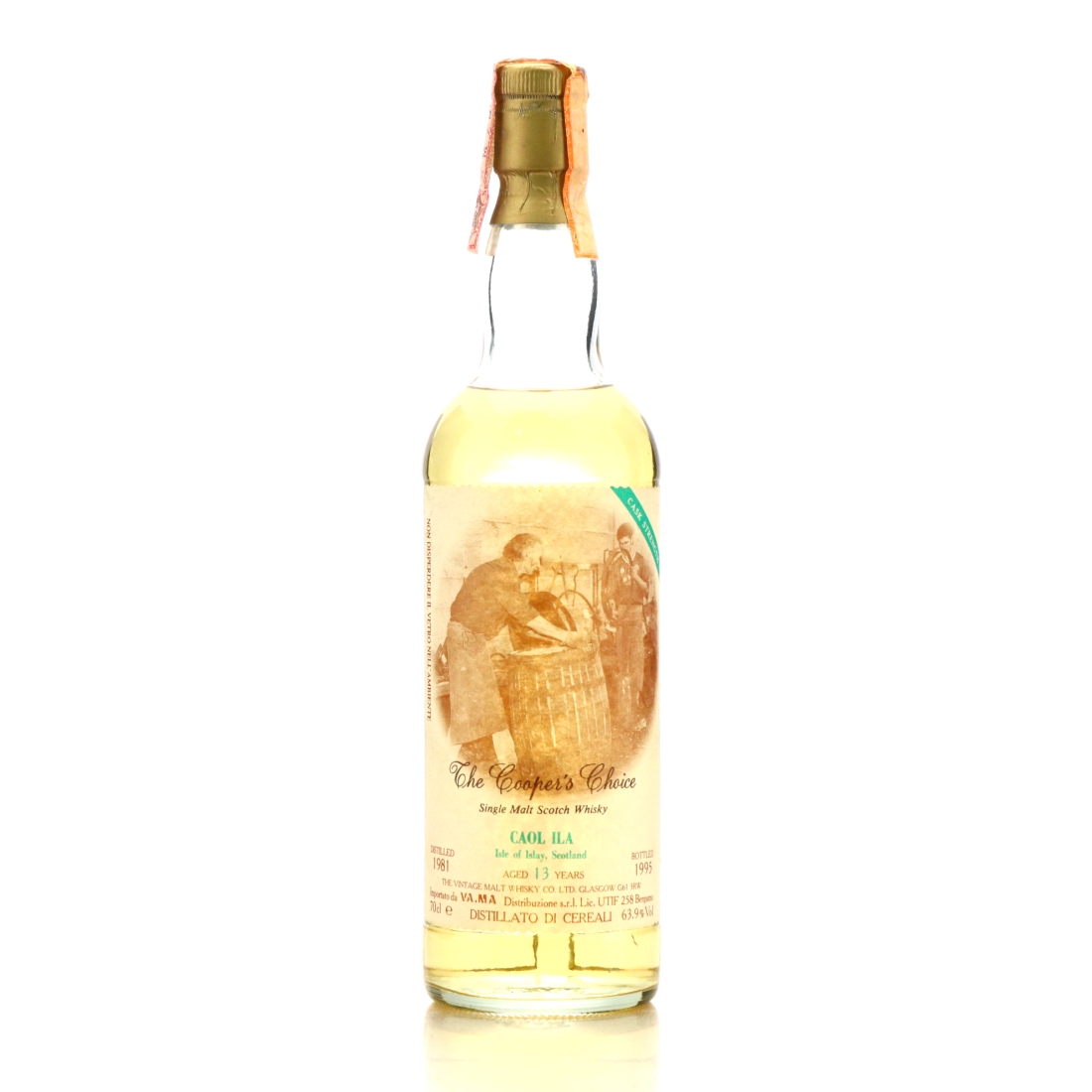 Caol Ila 1981 Cooper's Choice 13 Year Old Cask Strength / VA.MA Import