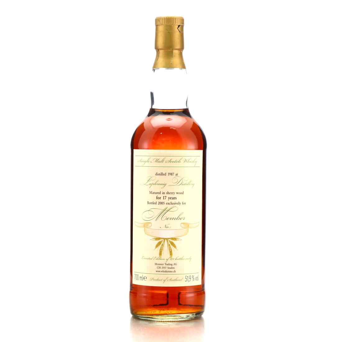 Laphroaig 1987 Monnier 17 Year Old