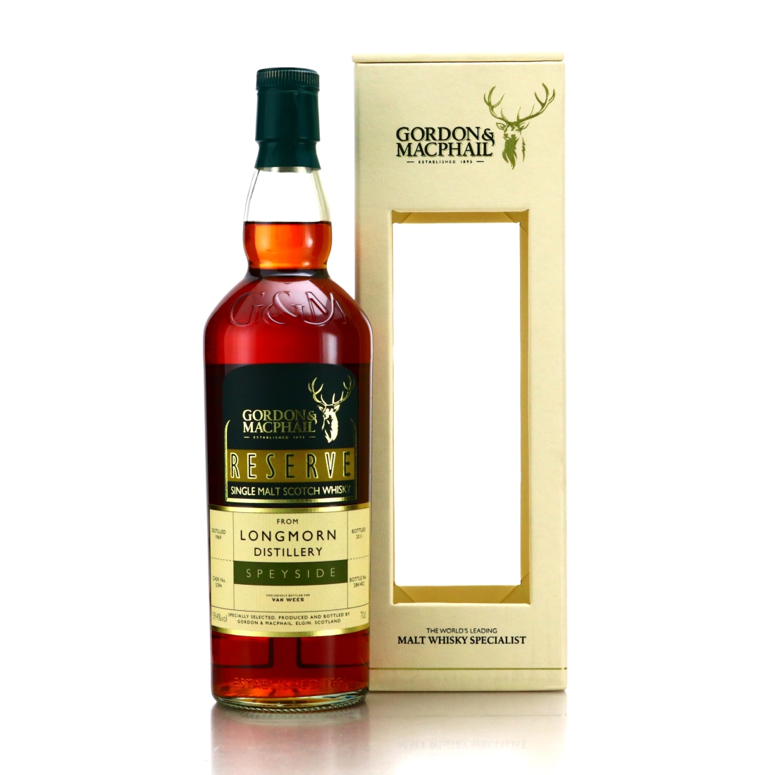 Longmorn 1969 Gordon and MacPhail Reserve / Van Wees
