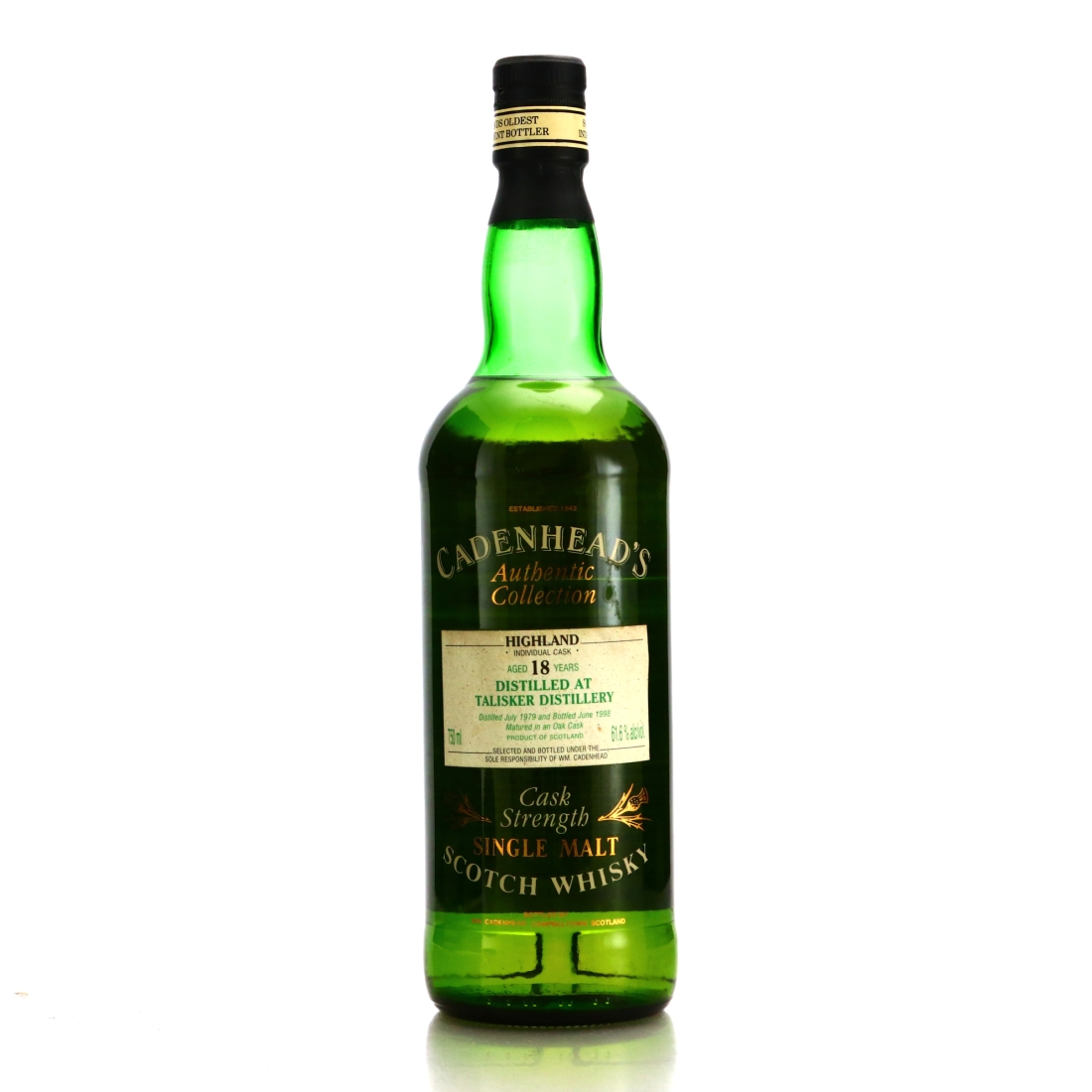 Talisker 1979 Cadenhead's 18 Year Old 75cl / US Import