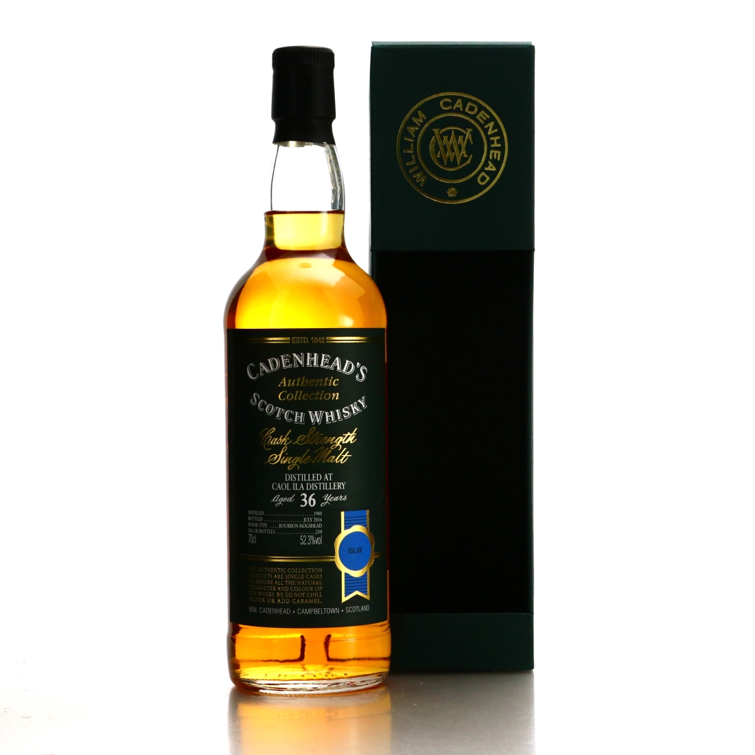 Caol Ila 1980 Cadenhead's 36 Year Old