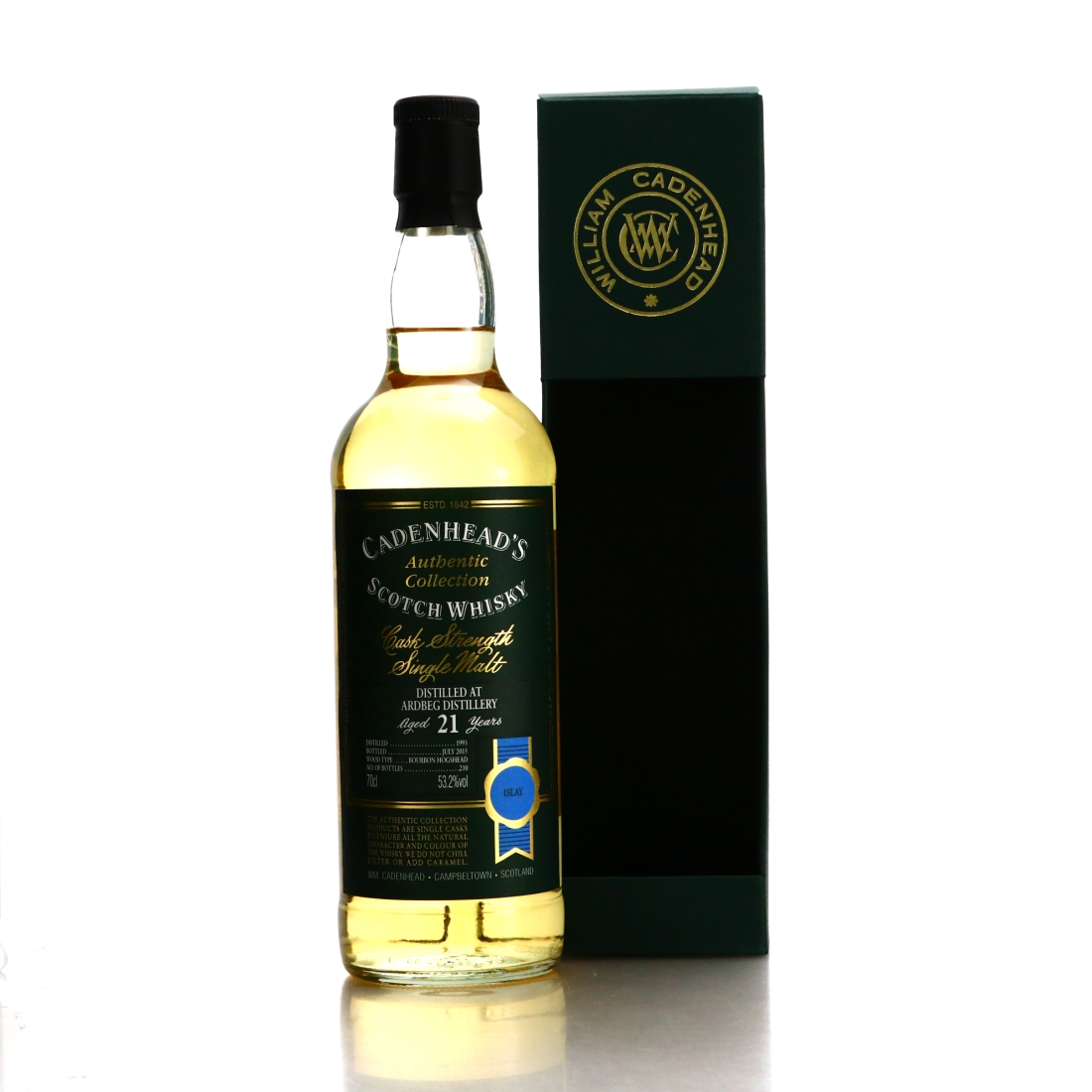 Ardbeg 1993 Cadenhead's 21 Year Old