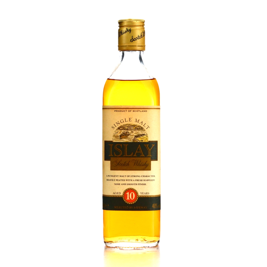 Islay Single Malt 10 Year Old Safeway 50cl