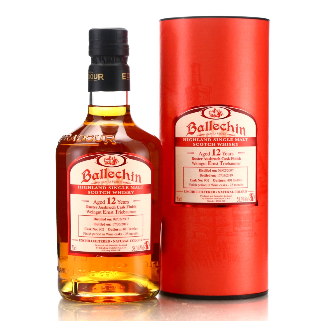 Ballechin 2007 Ruster Ausbruch Wine Cask Finish 12 Year Old / Ernst Triebaummer