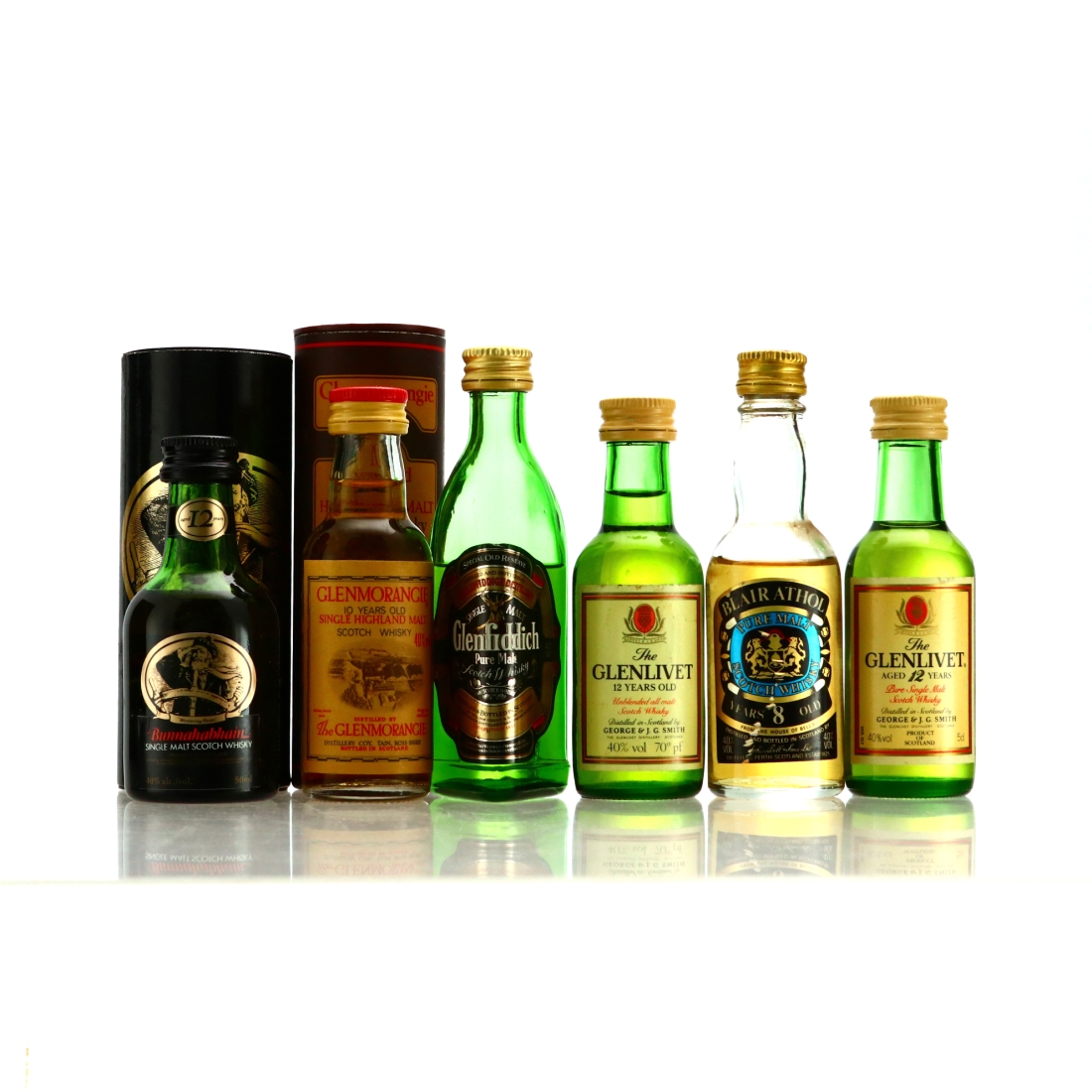 Single Malt Miniatures x 6