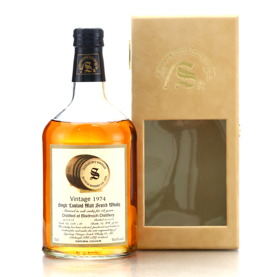 Bladnoch 1974 Signatory Vintage 28 Year Old