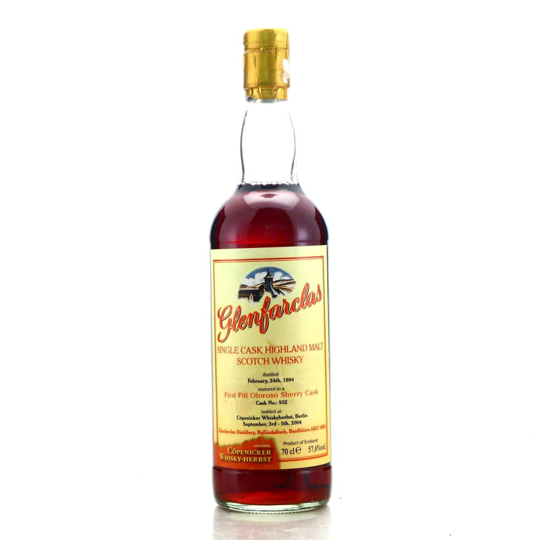Glenfarclas 1994 Single Oloroso Cask #932 / Copenicker Whisky-Herbest