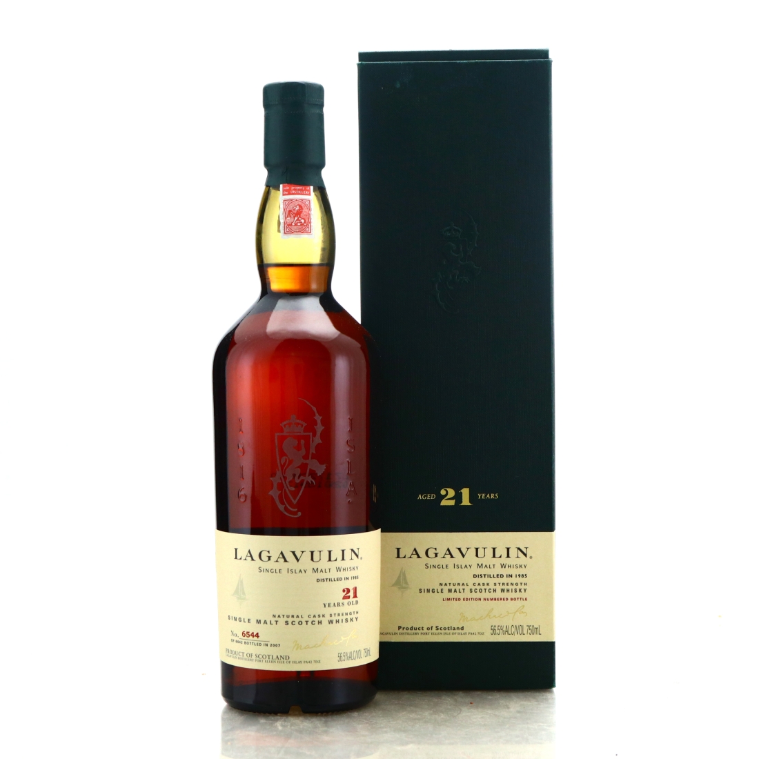 Lagavulin 1985 Cask Strength 21 Year Old 75cl / US Import