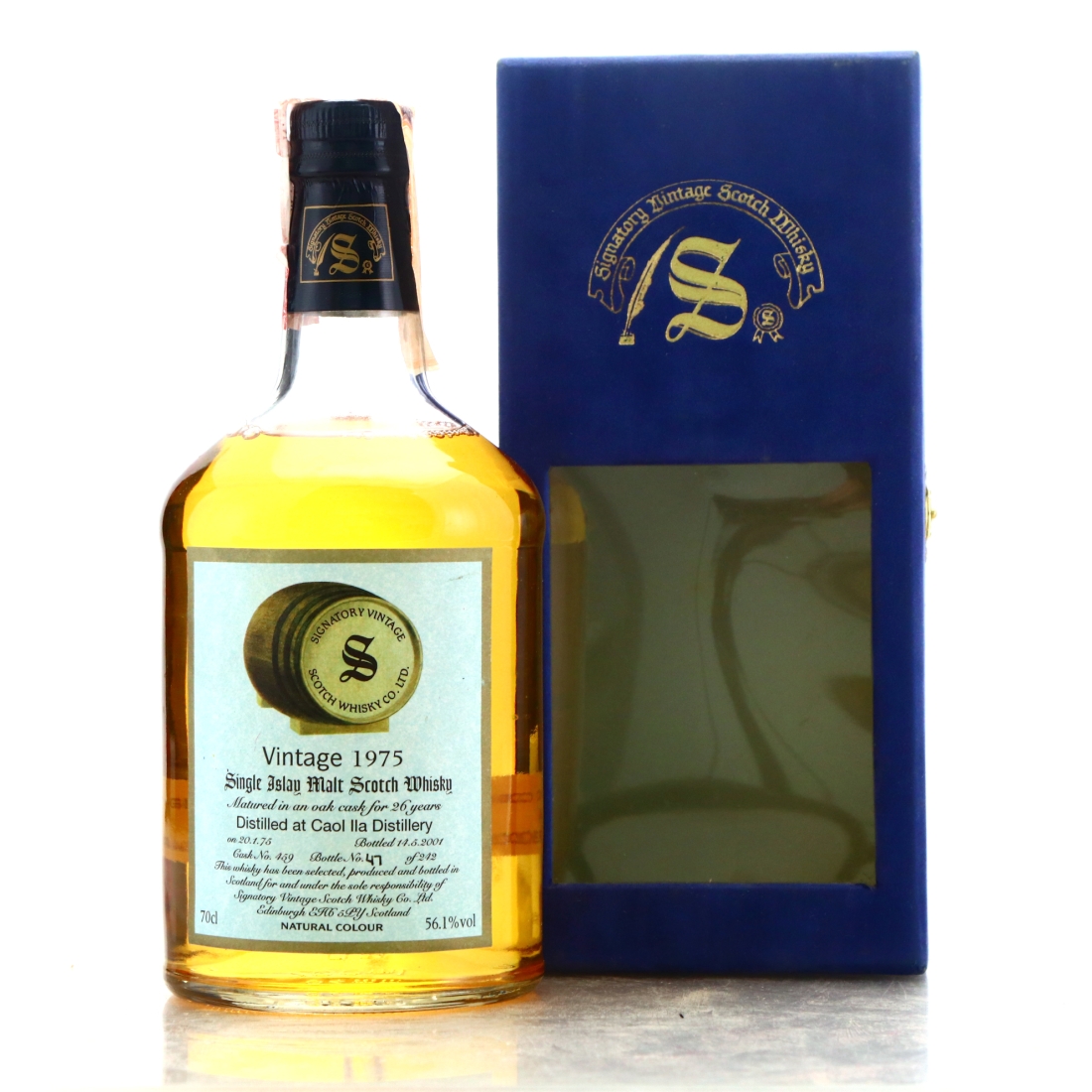 Caol Ila 1975 Signatory Vintage 26 Year Old